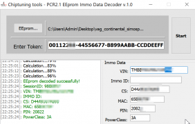 PCR2.1 EEprom Immo Data Decoder